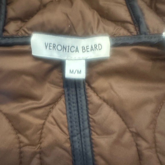 Veronica Beard Navy and Cream Quilted Jacket - Picture 10 of 10